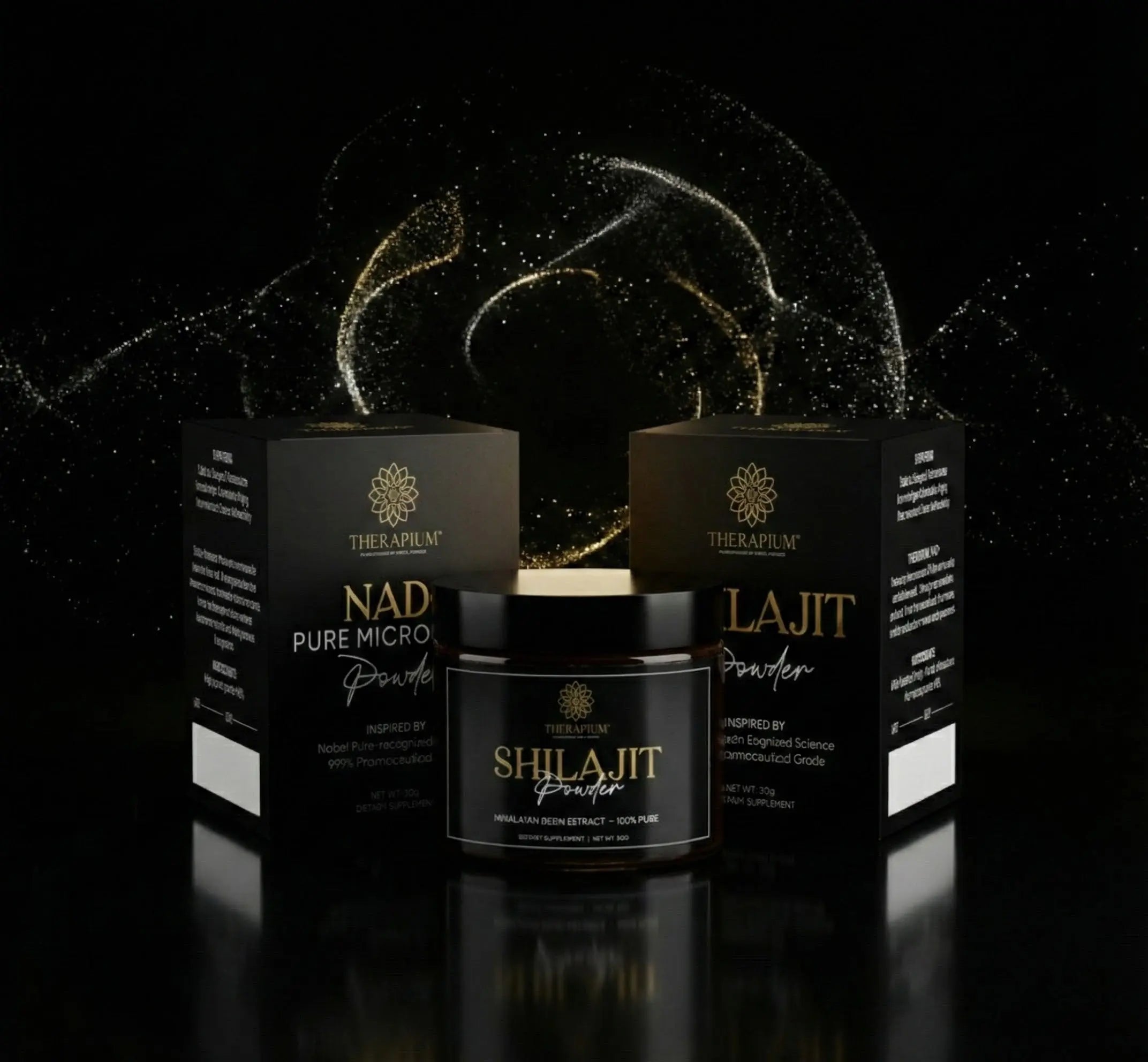 THERAPIUM™ Daily Energy Stack – NAD⁺ 20g + Shilajit Therapium LTD