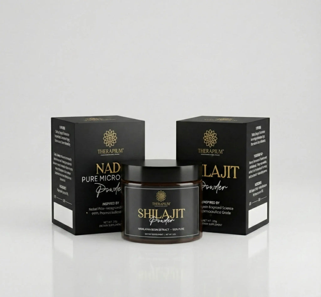THERAPIUM™ Daily Energy Stack – NAD⁺ 20g + Shilajit Therapium LTD